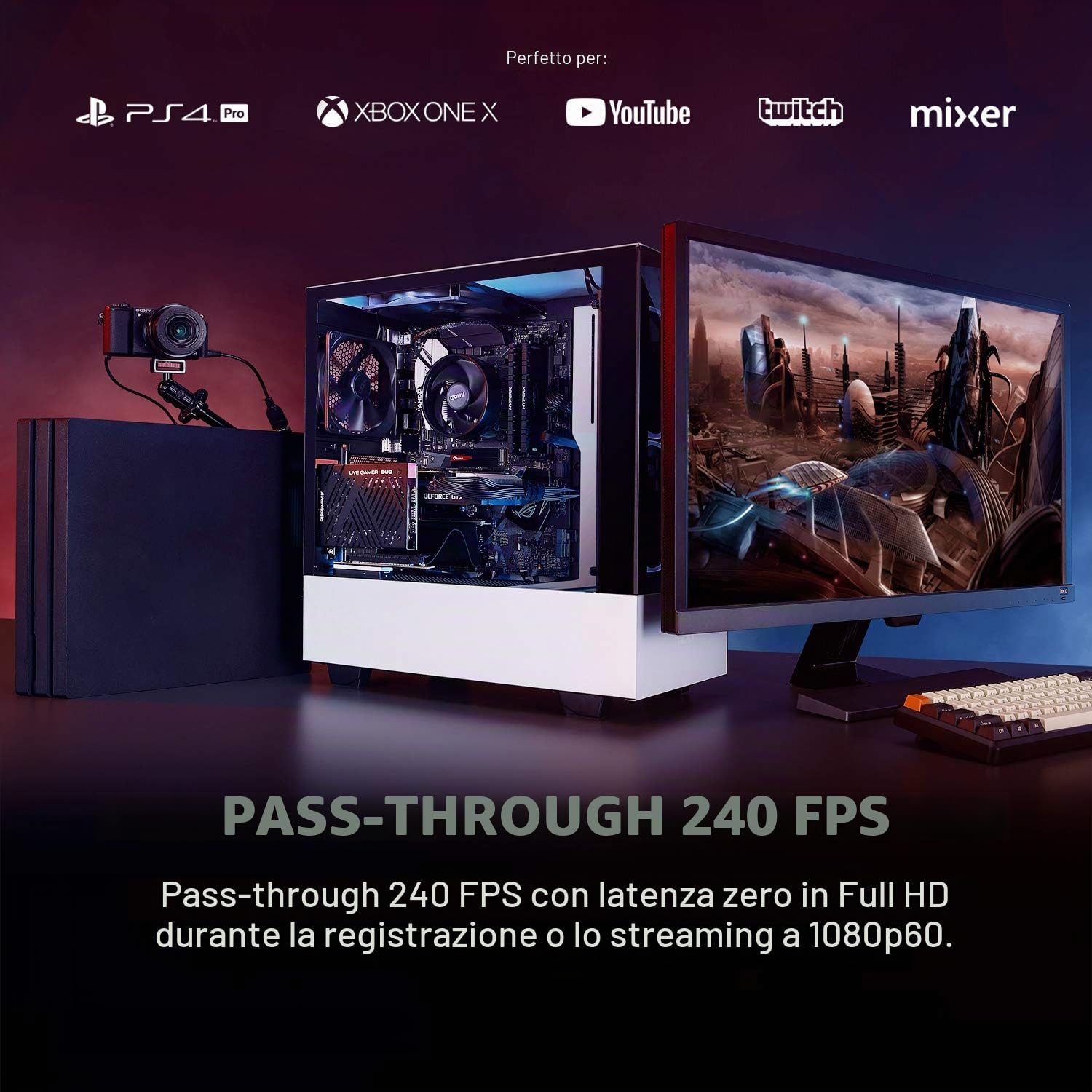 AVERMEDIA LIVE GAMER DUO GC570D CAPTURADORA DE VIDEO 61GC570D00A5