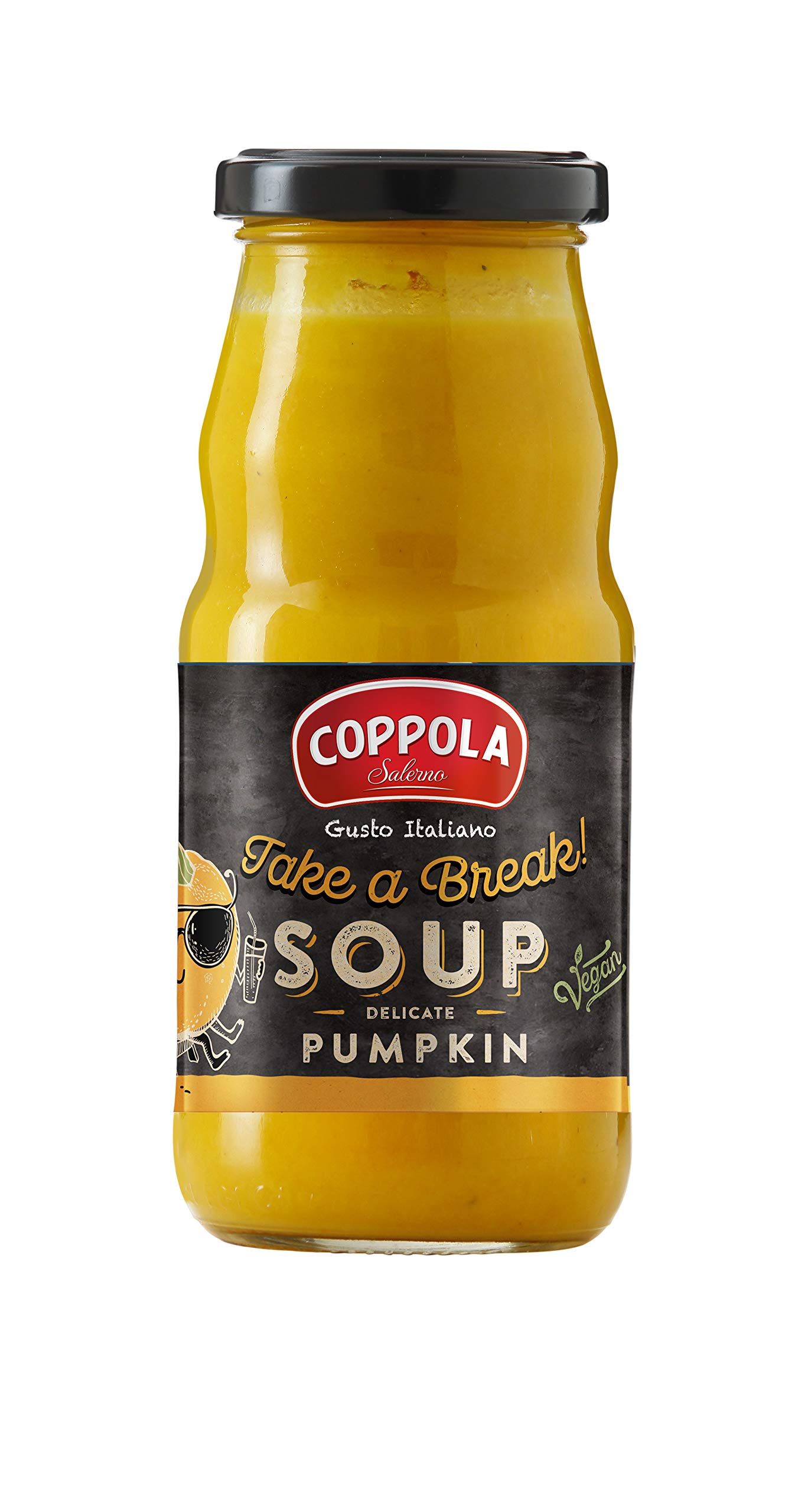 Coppola Take a Break! Soupe à la citrouille, carotte et curcuma - Sans sucres ajoutés 350g