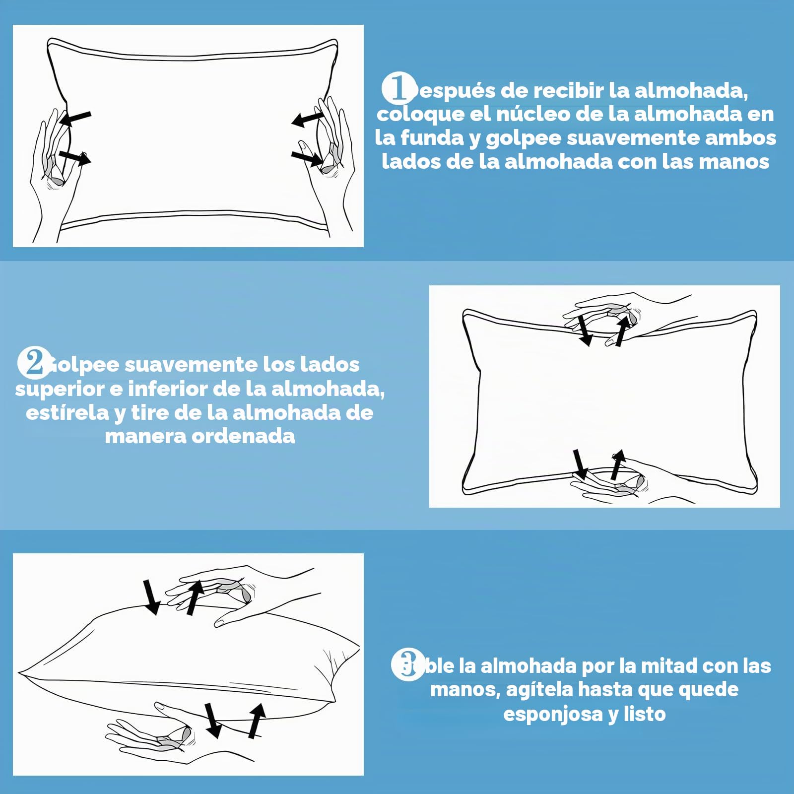 Mini almohada para siesta para niños, con funda de almohada de algodón, mini almohada para viajes, cojín suave, almohada para siesta infantil, cojín para niños (azul, 28 cm x 17 cm)
