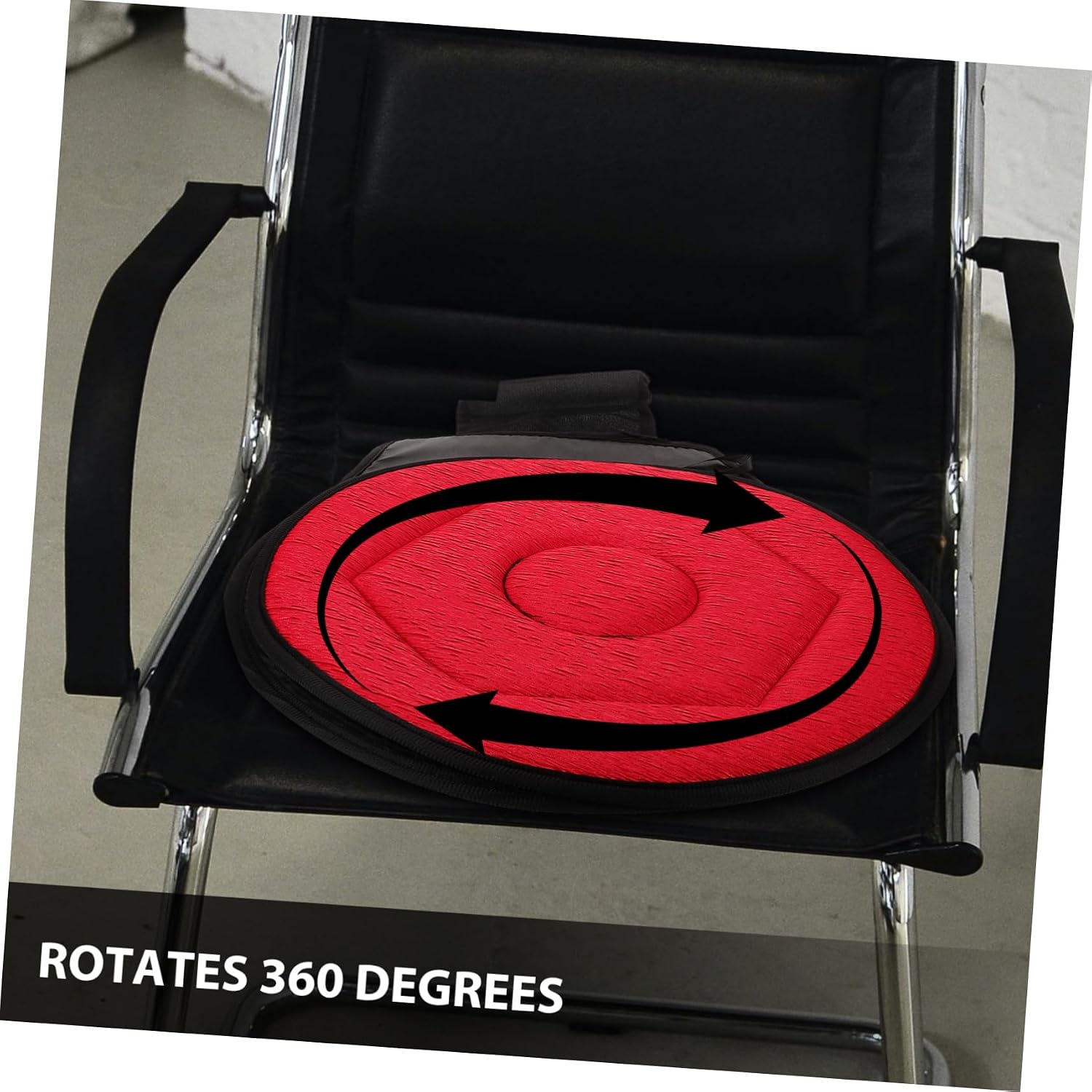 Mikinona Memory Car Seat Cushion Swivel Seat Pad for Extended Commutes Elegantly Rotating Gentle