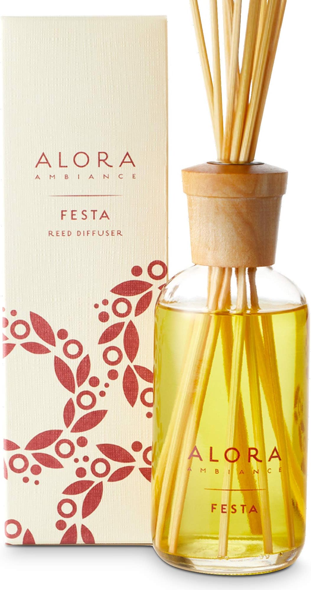 Alora AmbianceReed Diffuser, Festa, 8 oz.
