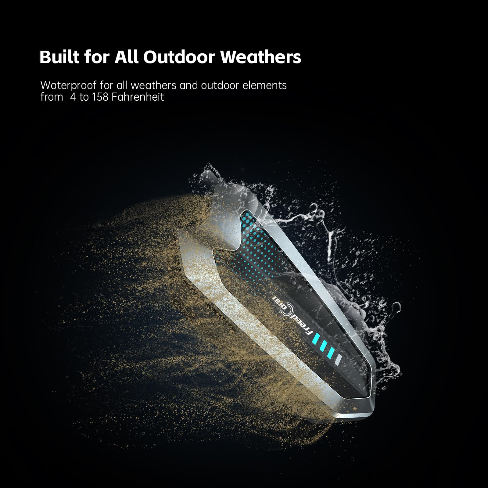Amazon.co.jp: FreedConn HERO バイク用ヘルメット用Bluetooth5.1 