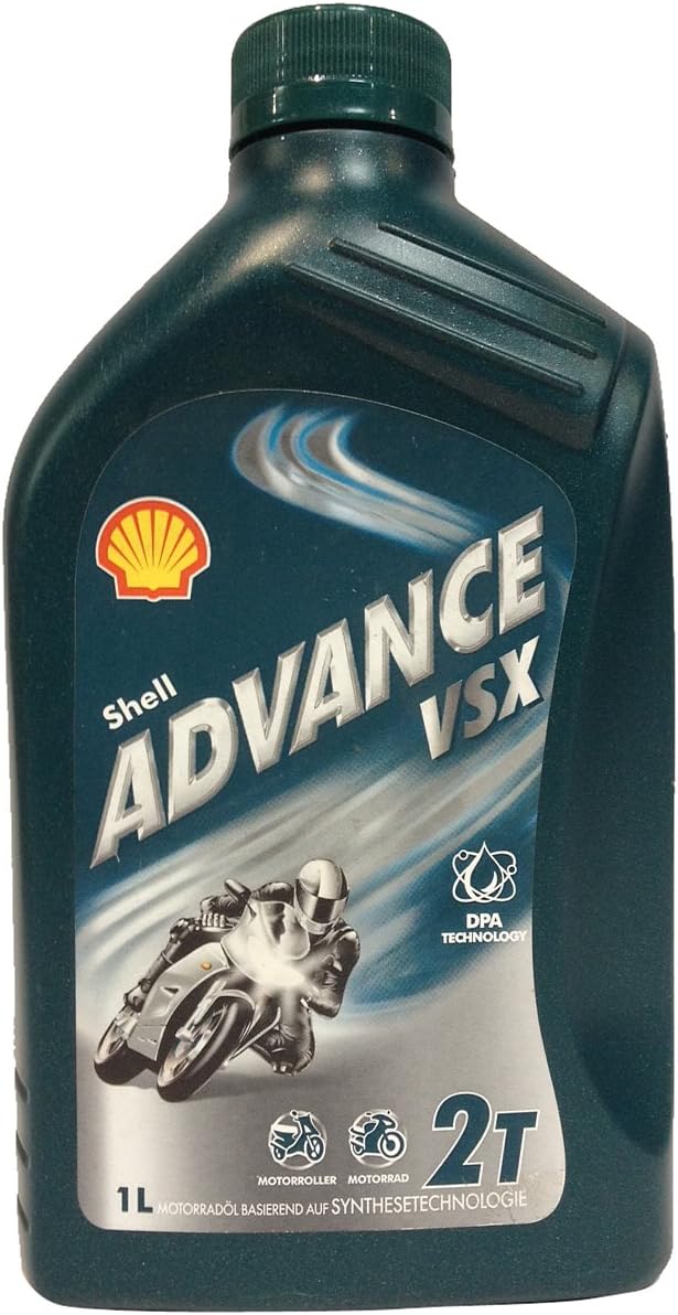 Advance VSX 2, Semi-Synthetic 2-Stroke Motorcycle Engine Oil, 1 L