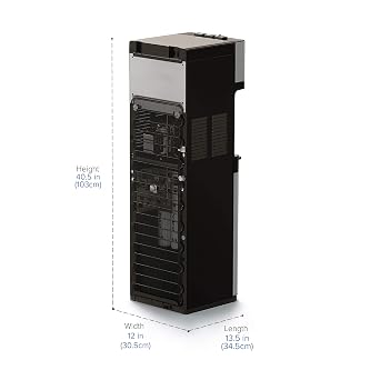 Brio Self Cleaning Bottleless Water Cooler Dispenser, UL Approved, Stainless Steel, Point of Use Drinking Water Filter, Hot, Cold, and Room Temperature