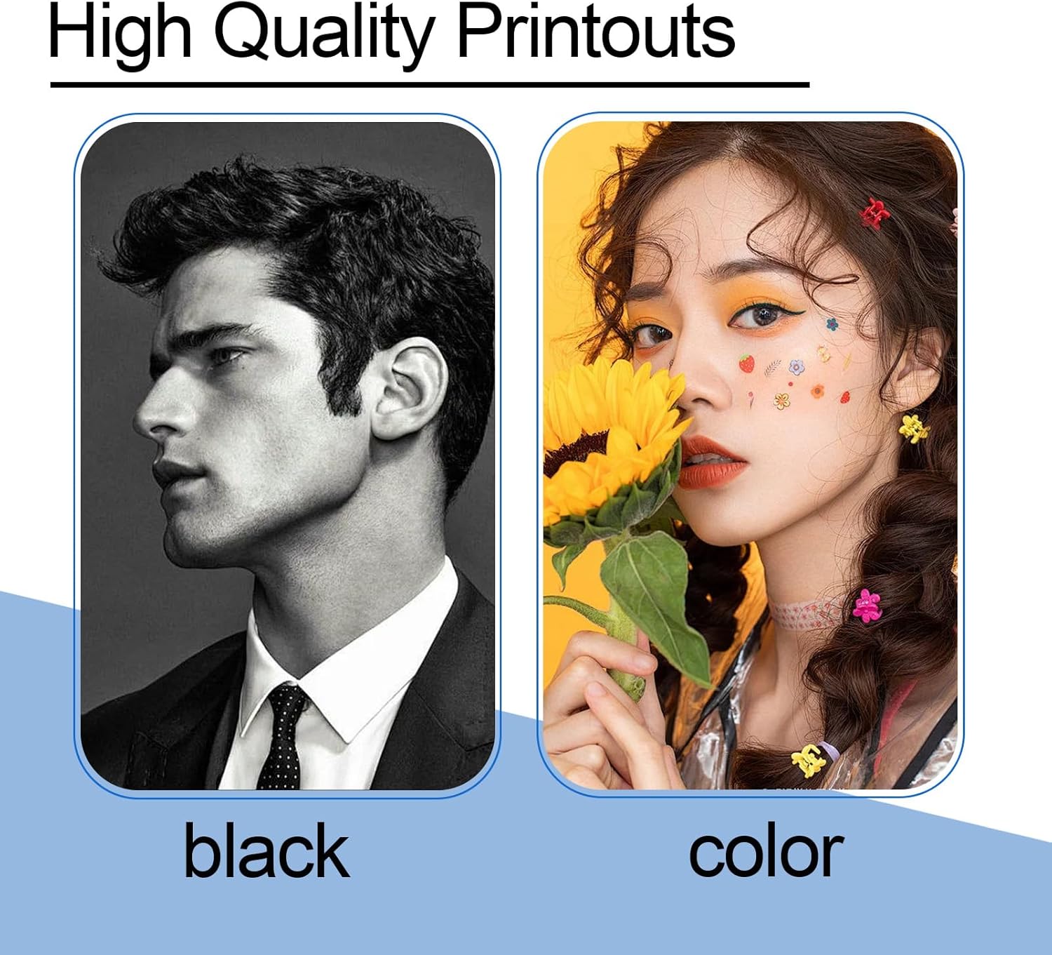 667XL Ink Cartridges Compatible for HP 667XL 667 Ink Cartridges Work for HP DeskJet 1255 2721 2722 2723 2724 2725 2700 2732 2752 2755 4120 4122 4125 4132 4135 Printe