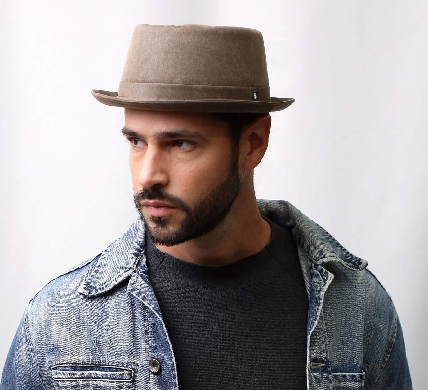 Cappello Pork Pie Idrorepellente Uomo Dyoni Wax