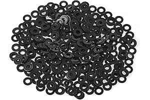 500 Pieces M3 Flat Washers for Enhanced Screw and Bolt Stability