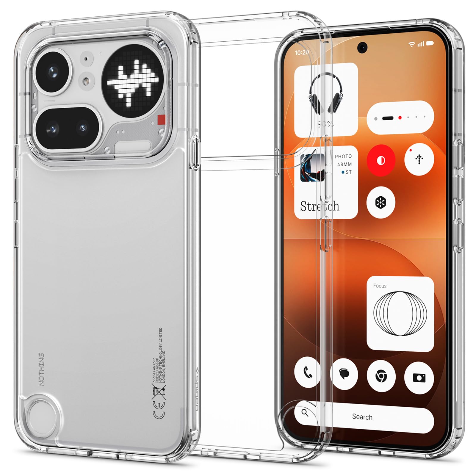 みりあん☺︎16 Amazon.co.jp: Spigen Nothing phone 4a Pro ケース クリア ストラップ