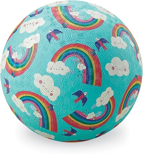 Miniatura 8 de Crocodile Creek Pelota de Patio de Juegos – Pelota de goma duradera para niños a partir de 3 años – Pelota inflable con rebote para kickball