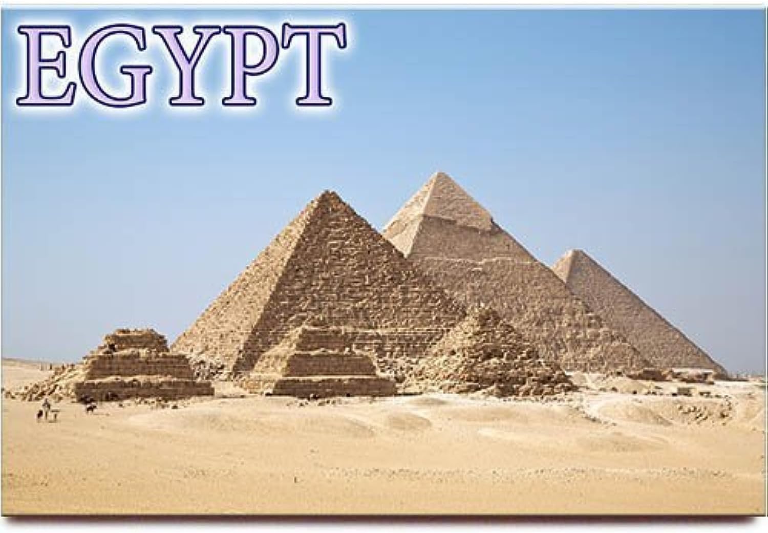 Egypt Fridge Magnet Cairo Travel Souvenir Egyptian Pyramids