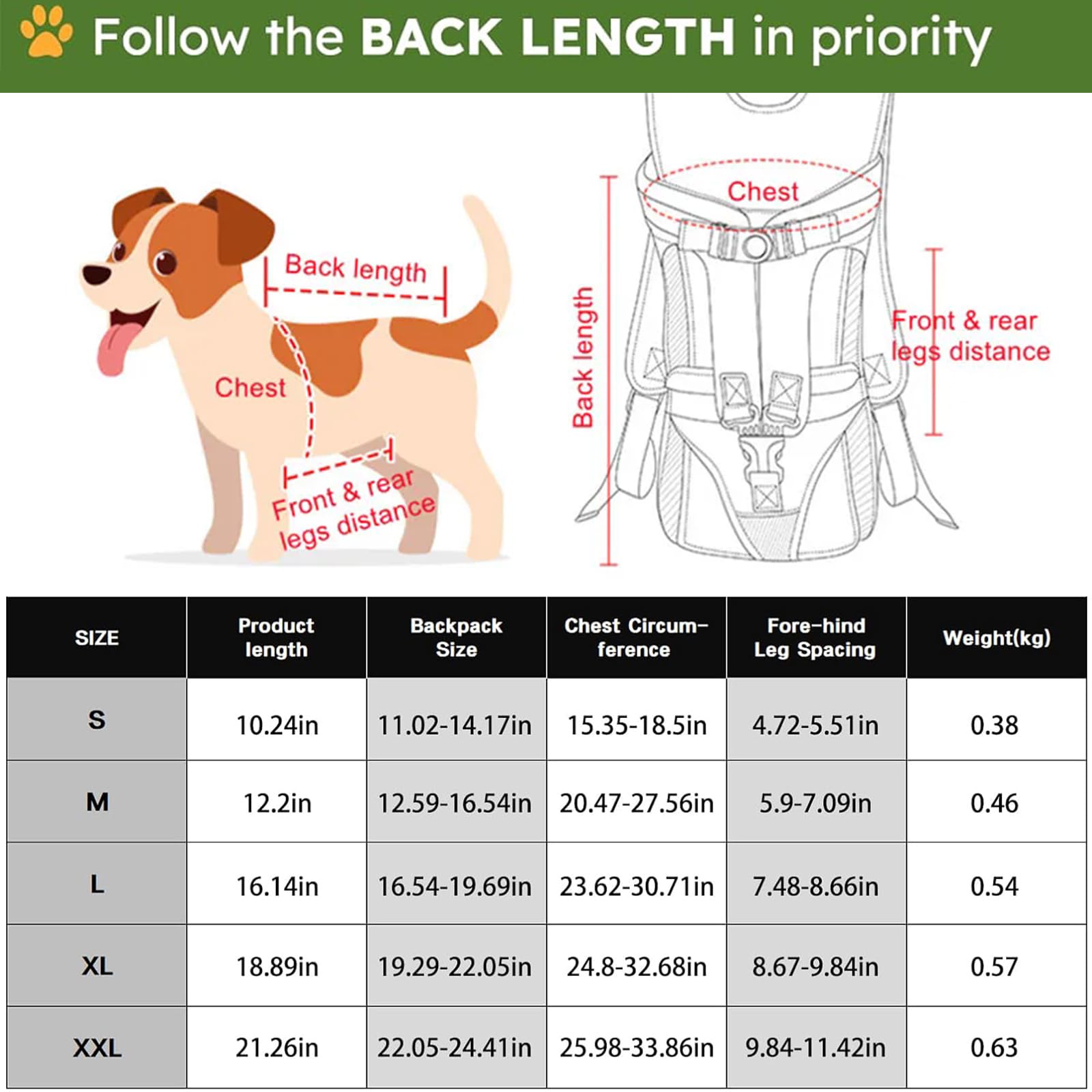 Plecak Pet Front Dog Carrier, regulowany przedni nosidełko dla małych i średnich psów i kotów, plecak Legs Out Dog Travel Przewoźnik do pieszych wycieczek,Pink,XXL
