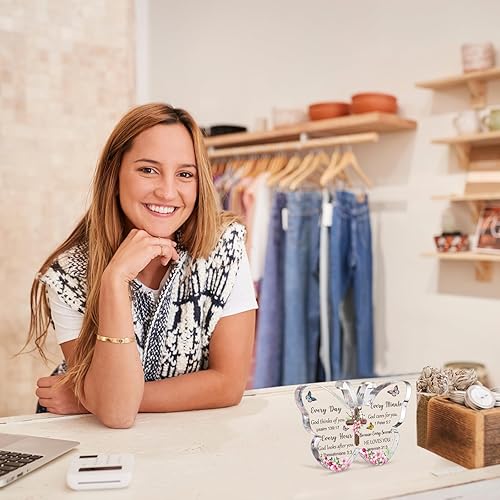 Miniatura 6 de Barydat Regalos cristianos de acrílico, versículos de la Biblia, regalos religiosos para mujeres y hombres, escritura inspiradora, decoración de