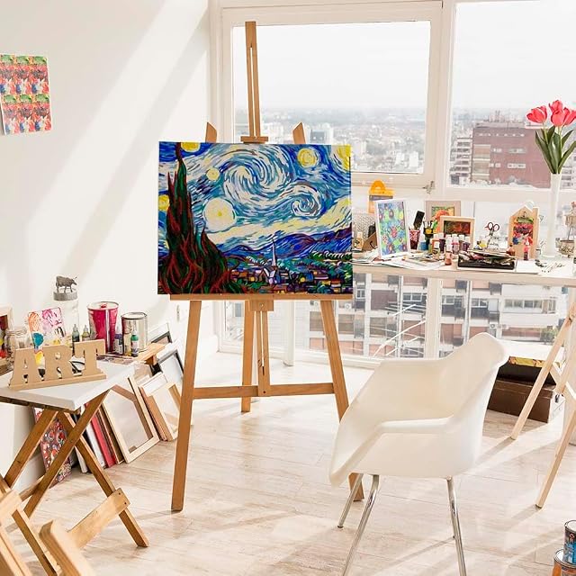 Foto 5 de 8 de Artnapi Pintura por números Adultos con marco
