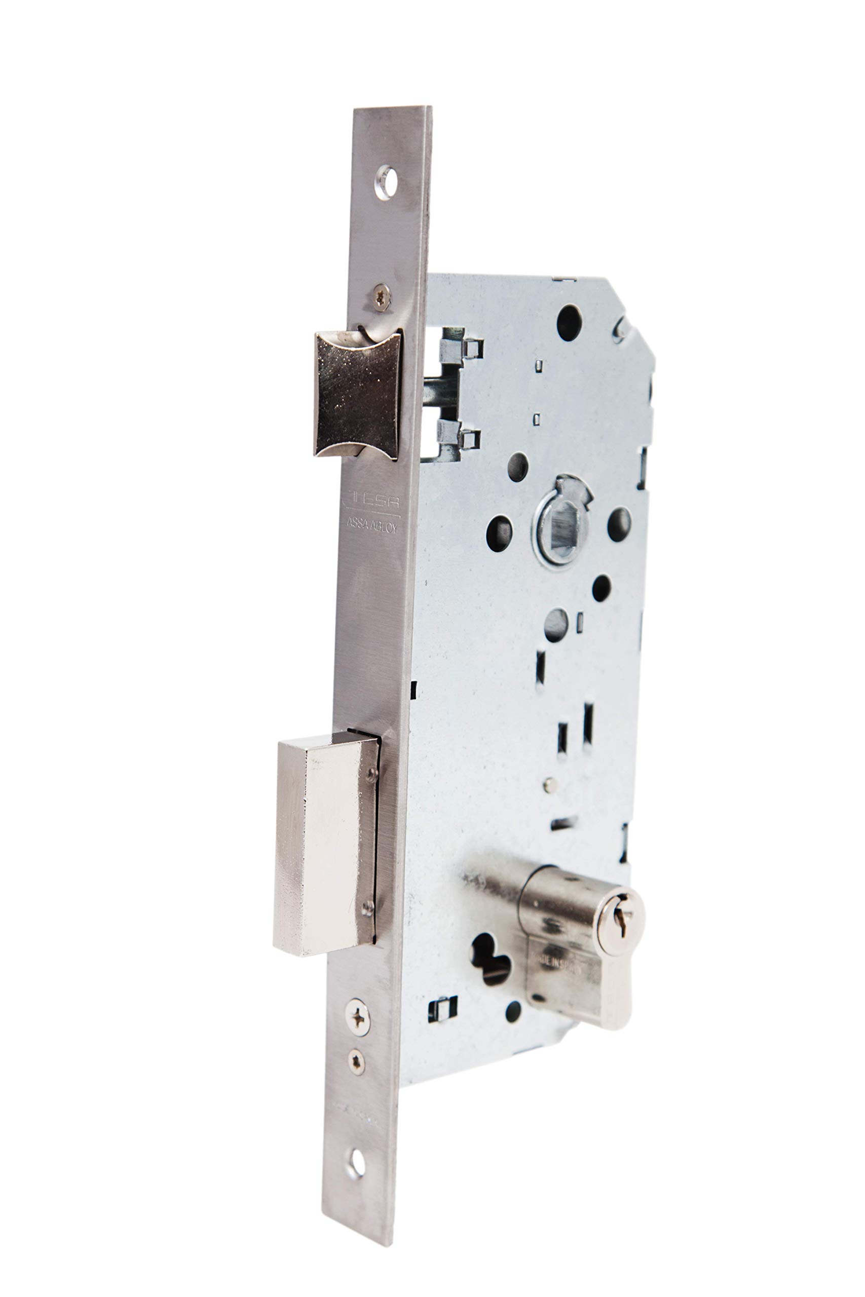 Buy Tesa Assa Abloy 403060 Ai Lock Galvanised for Wooden Doors, Input