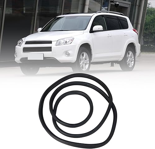 XQSMWF Sello de burlete para tapa de maletero compatible con Toyota Camry RAV4 2007-2016 2009-2014 Reemplazo 64461-33070 64461-06060