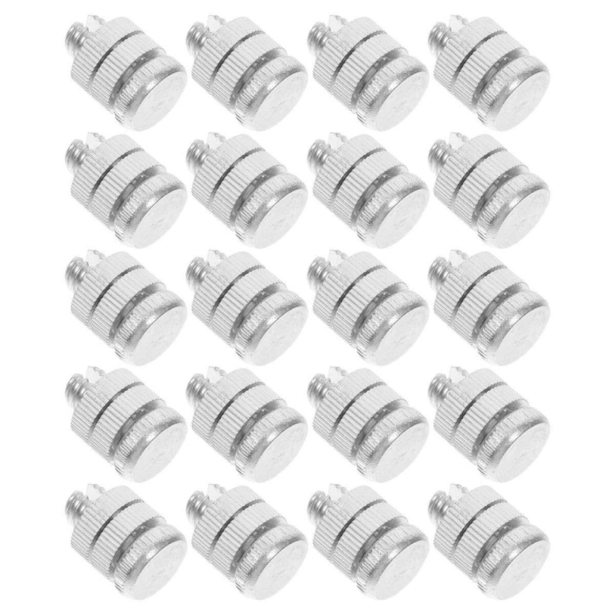 Abrazaderas de perno dividido HOLIDYOYO de aleación para cables de cercas