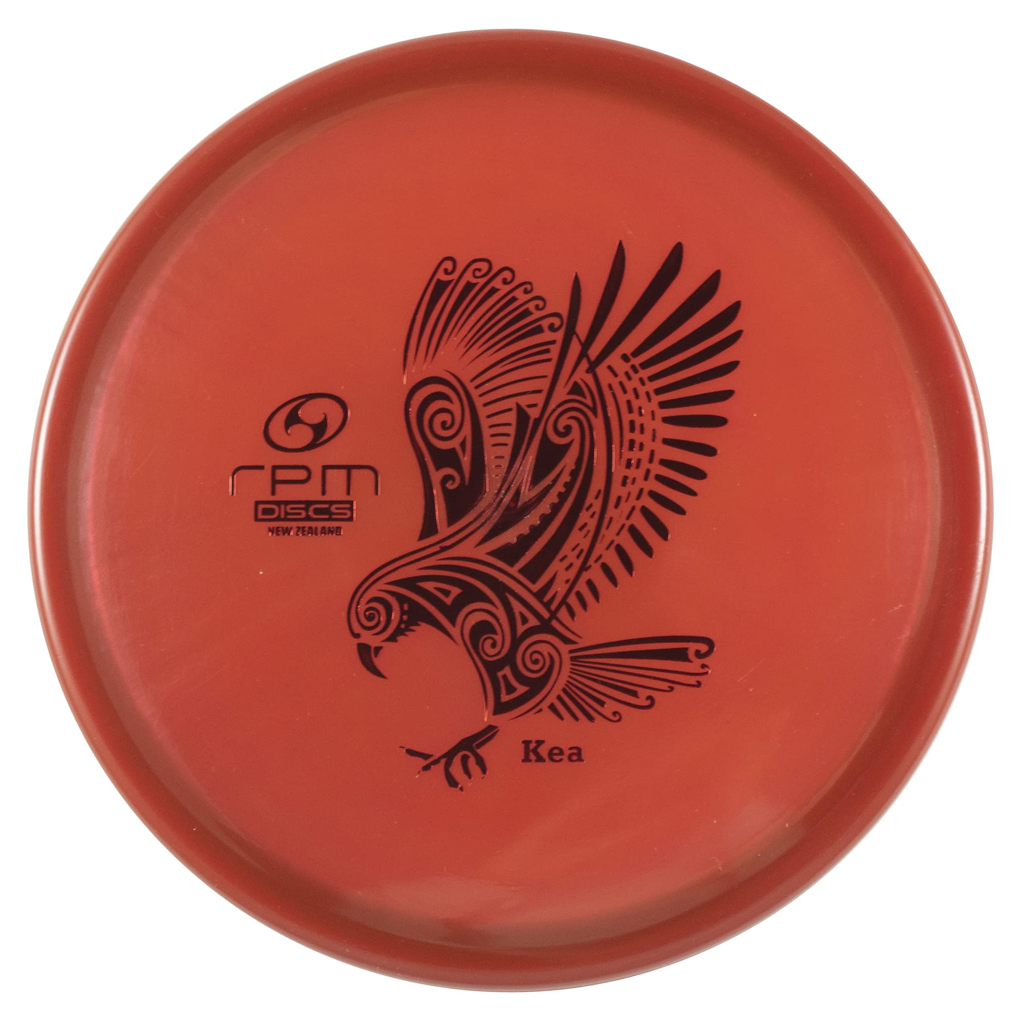 RPM Discs Kea Cosmic Plastic | Midrange Golf Disc | Utility Disc Golf Midrange [Stamp Color & Weight May Vary] (Red)