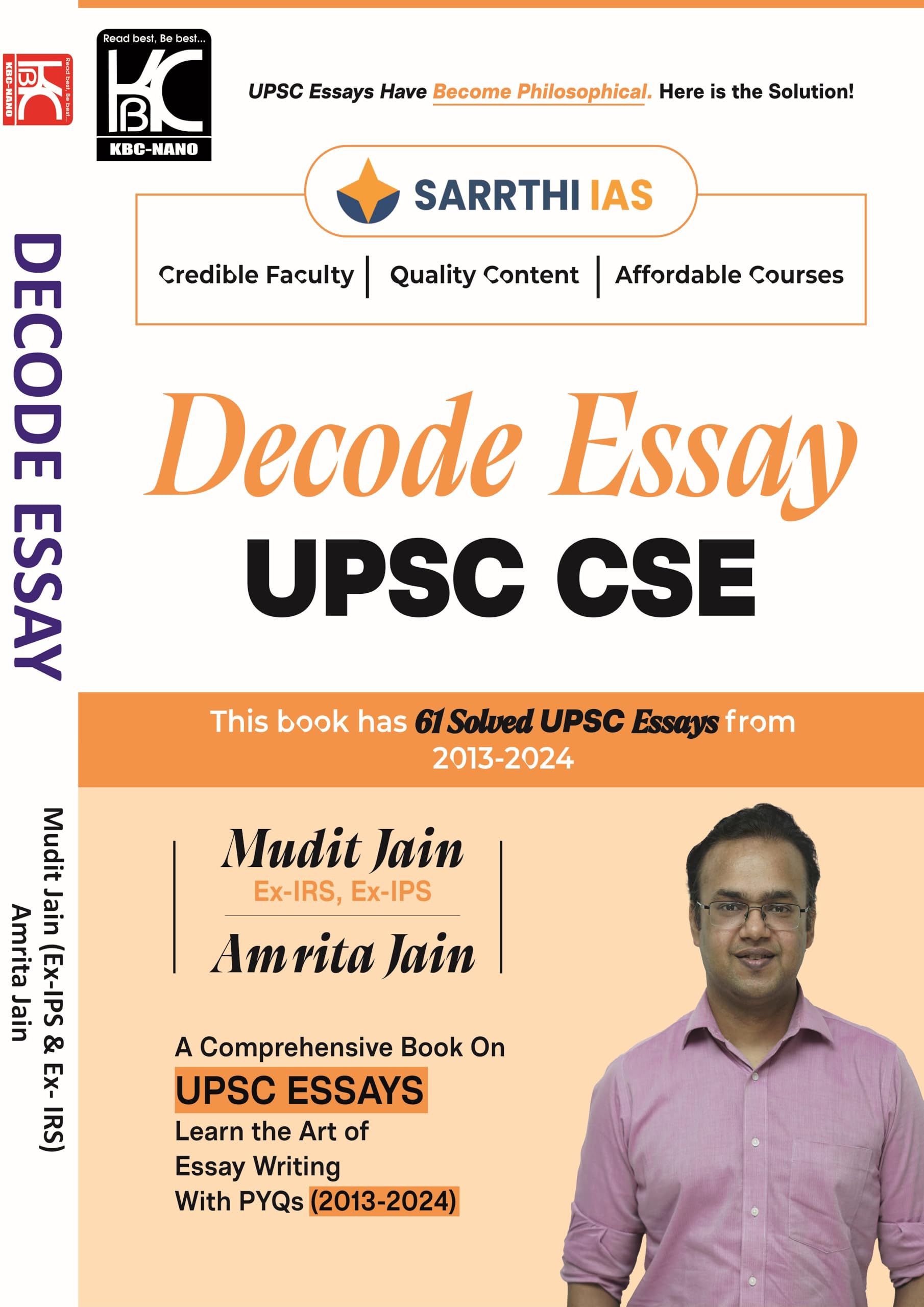 Buy Sarrthi IAS Decode Essay | For UPSC CSE and State PCS Exams | (24 ...