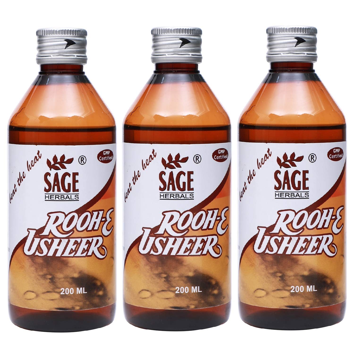 Sage Herbals Rooh E Usheer Tonic, Khas Root Syrup for Glowing and Blemish free Skin, Refreshing Drink For Summer Pack of 3, 200 ml (B08CSH1NPY) Amazon Price History, Amazon Price Tracker