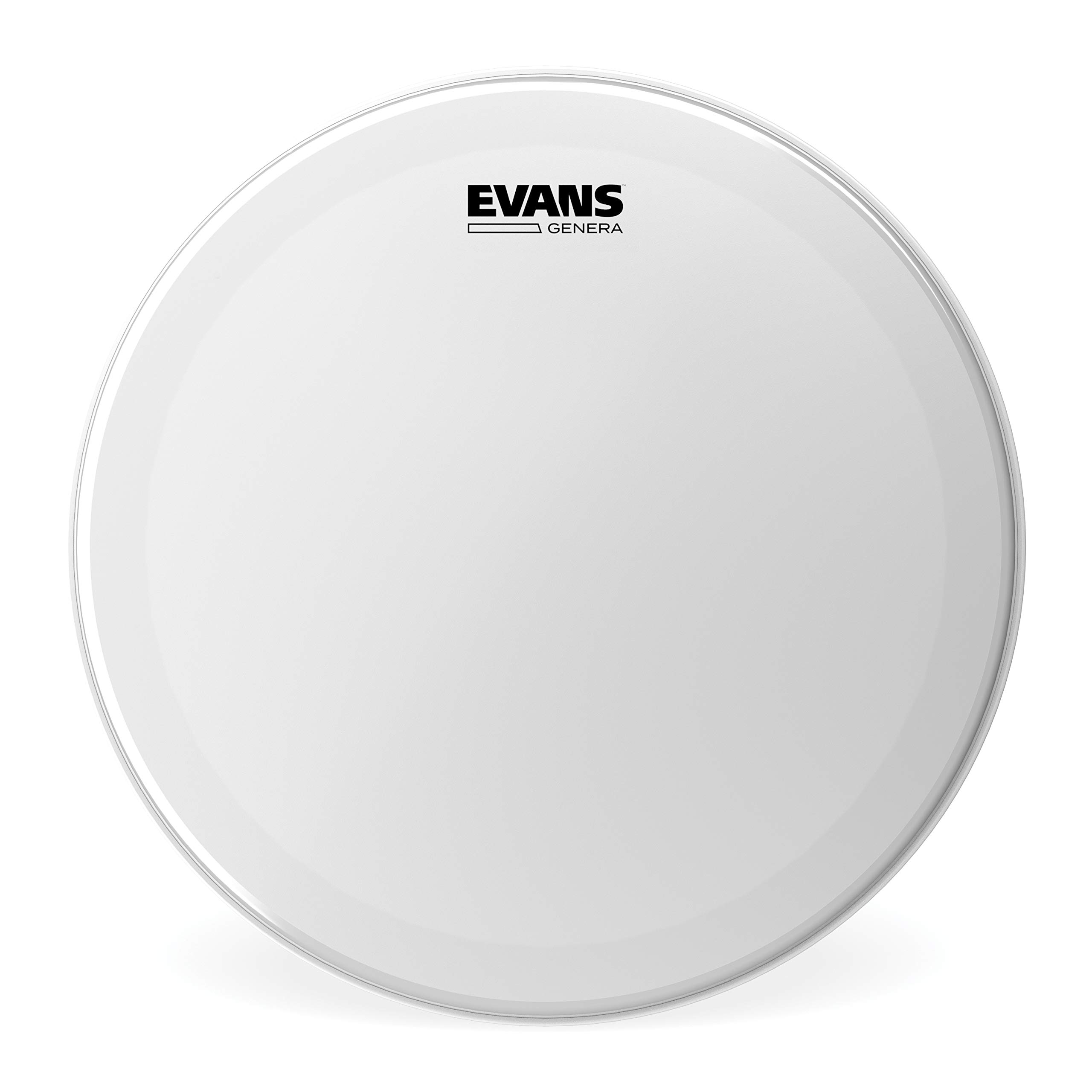 Evans Genera Coated Snare Drum Head - 13 Snare Drum Head - Balanced Attack, Short Sustain, and Dark Tone - 13 Inch - Made in the USA