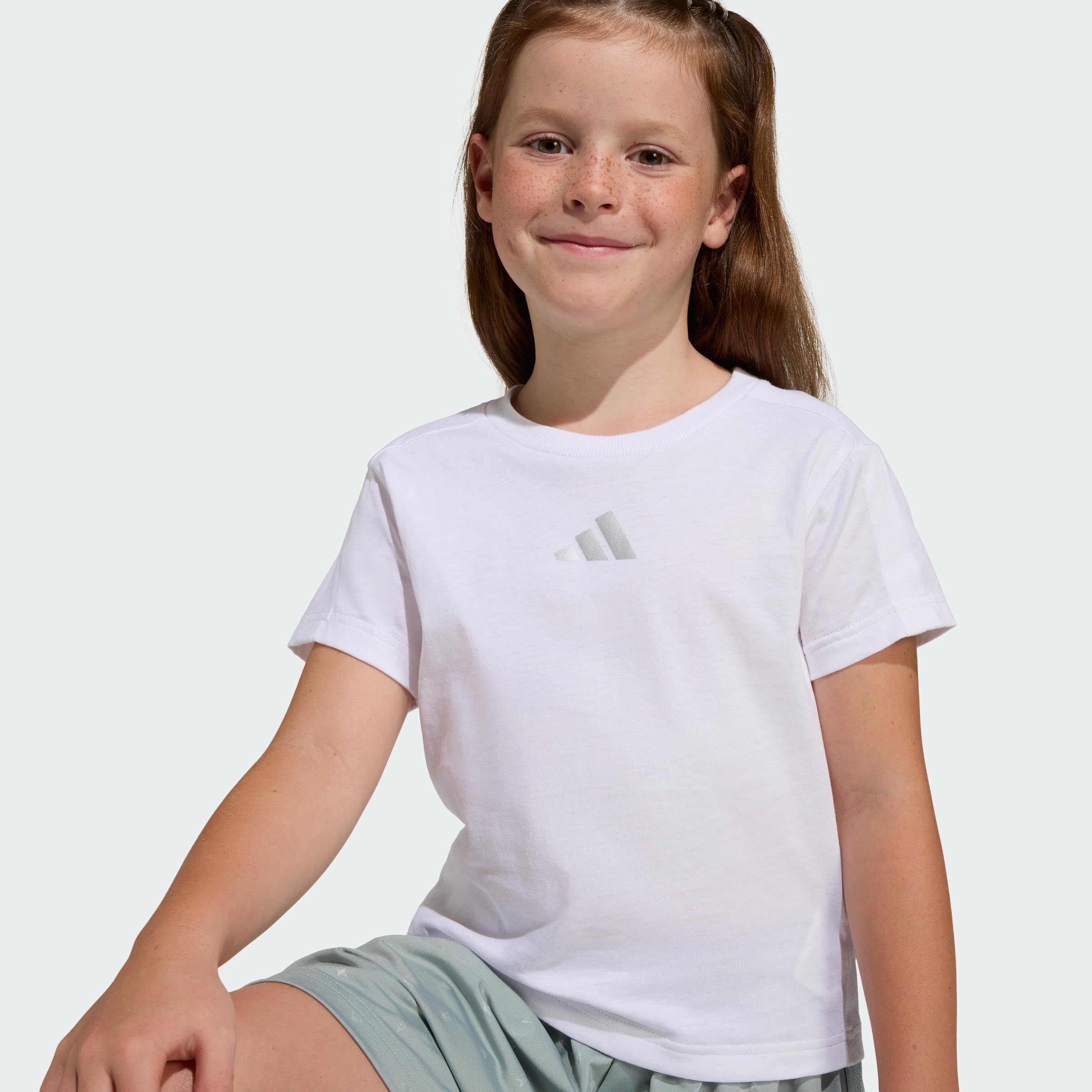 adidas Unisex Kids Seasonals Glam Short Set