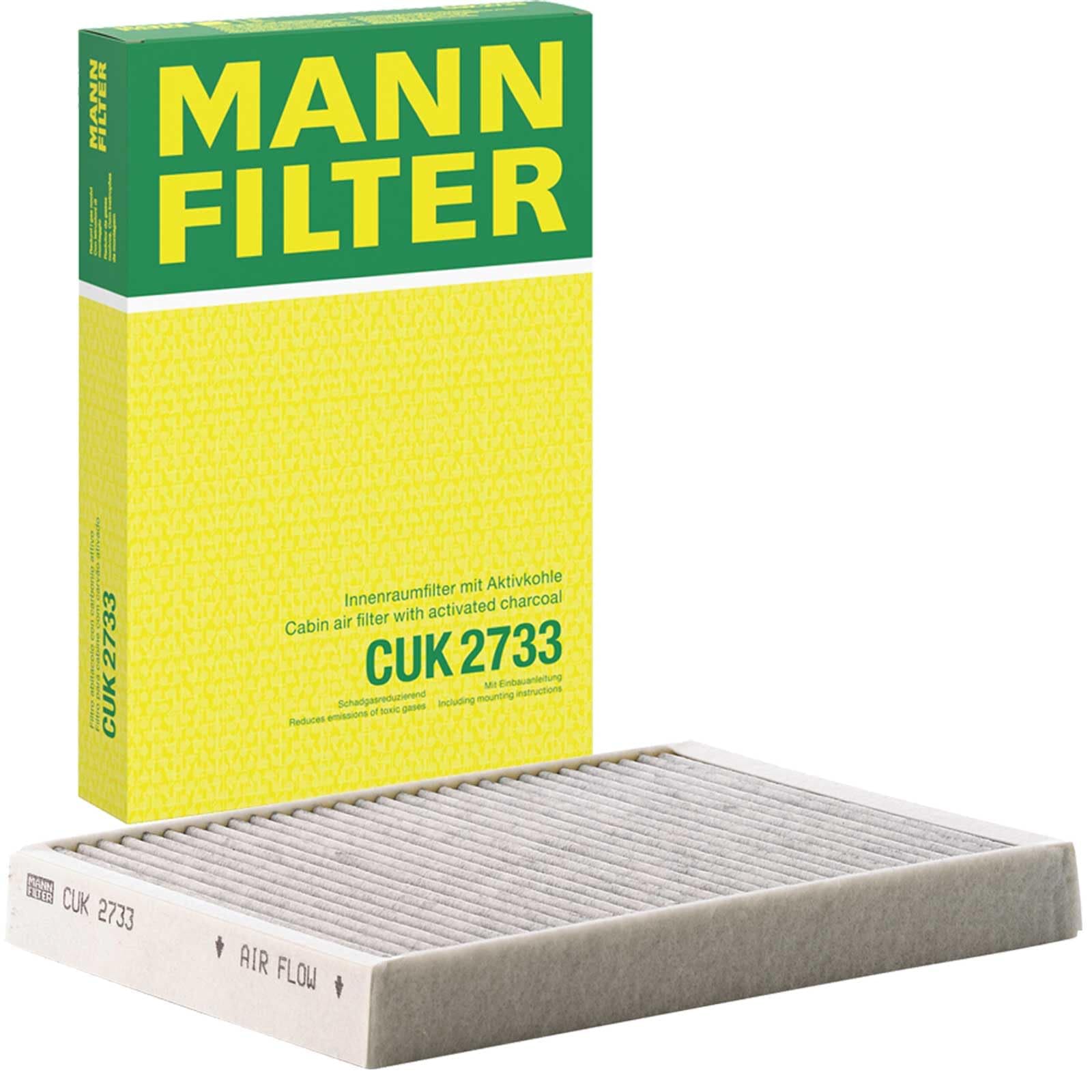 Mann Inspektionspaket | C28022(LX4392)+CUK2733(LAK387)+HU6024z+256.850.001 passend für E-Pace X540 Discovery/evoque