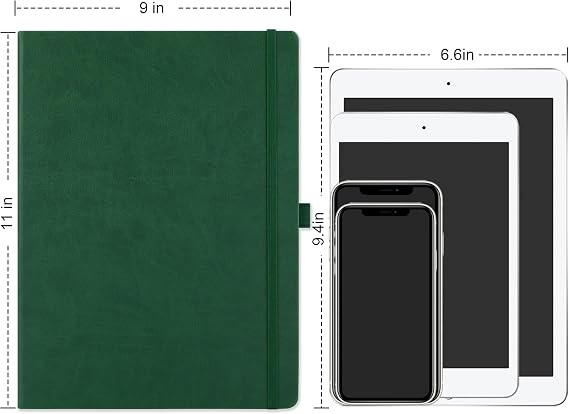 Artfan A4 Ruled Notebook with 320 Pages - Notepad A4