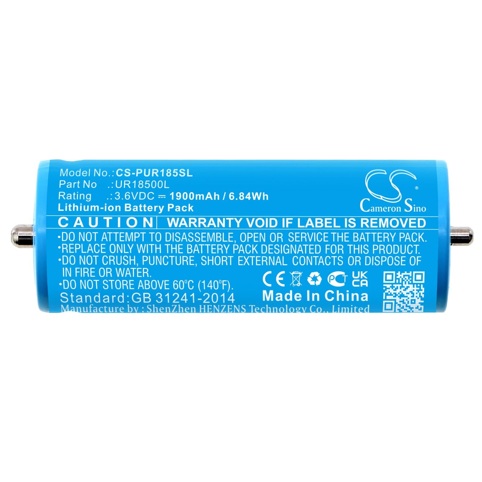 Batería de repuesto para Braun Silk épi1 5-531, 870, S1LK EP1L 7, doble depiladora, Xpressive, número de pieza : 703-0925, 81377206, 81489177, UR18500L, UR18500Y