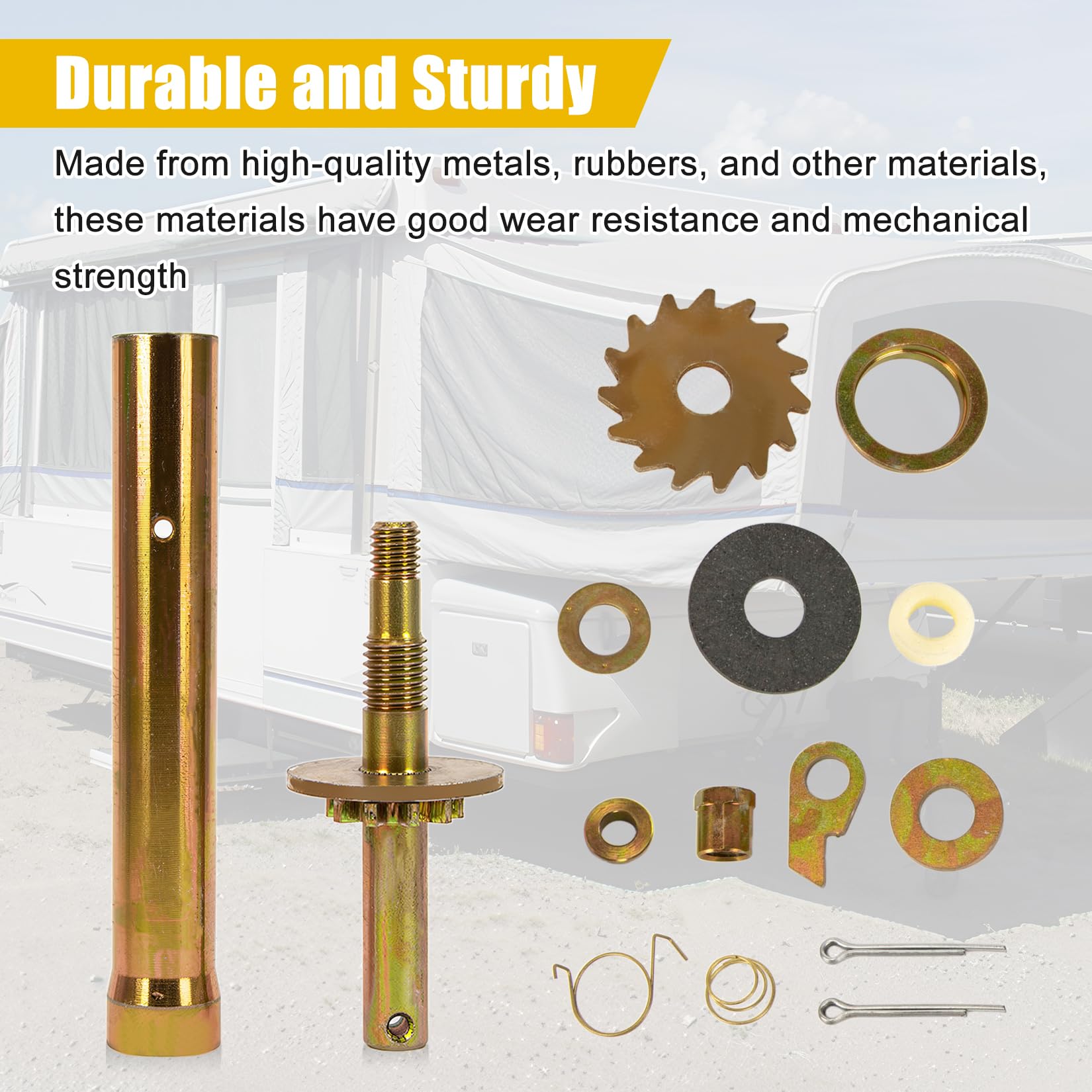 6311 & 3000 Series Lower Crank Rebuild Kit - Rebuild Your Pop Up Camper's Drive Hub For Coleman & Fleetwood