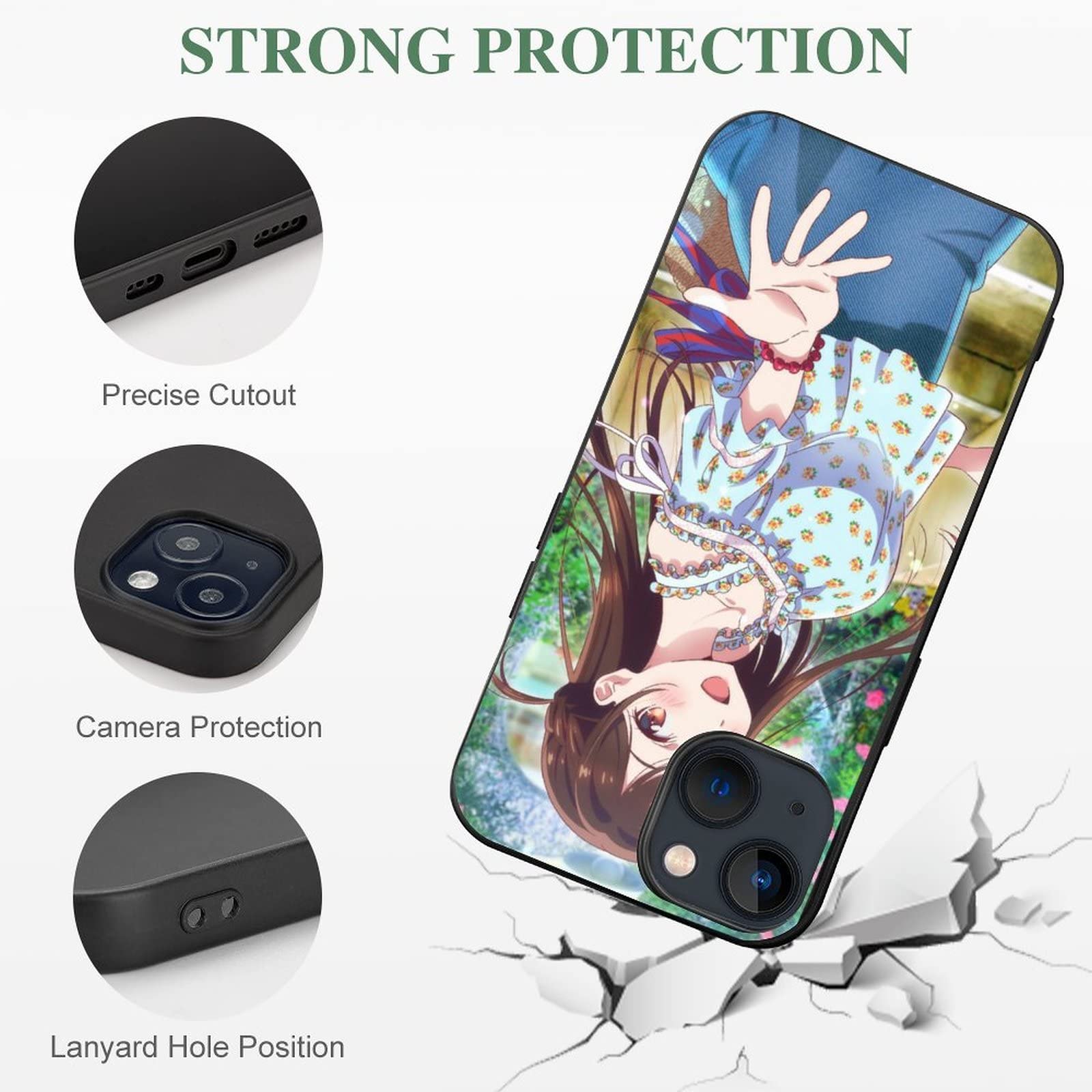 Amazon.co.jp: 彼女お借りします 水原千鶴 スマホ ケース iPhone 13