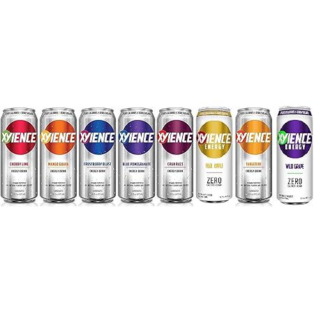 Amazon Com Xyience Energy Drink Variety Pack 16 Ounce 16 Cans Grocery Gourmet Food