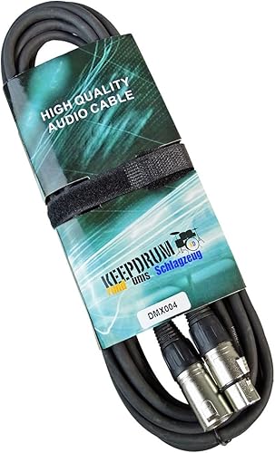 keepdrum DMX004 15m DMX-Kabel 3-Pin XLR