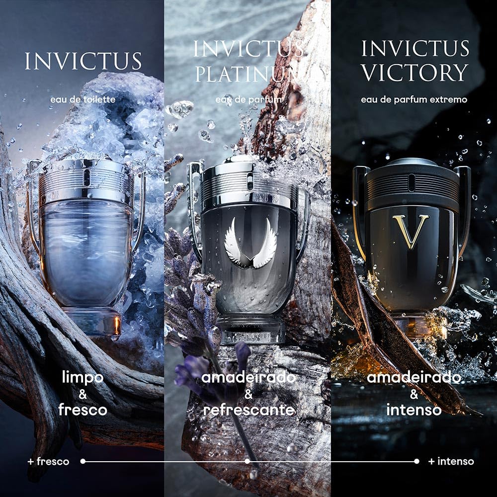 Paco Rabanne Invictus Platinum Eau de Parfum 100ml | Amazon.com.br