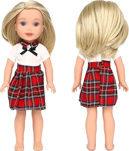Miniatura 2 de SOTOGO 10 conjuntos de ropa de muñeca americana Wellie trajes de trajes de pijama, trajes de baño, ropa de muñeca de los deseadores de niñas para