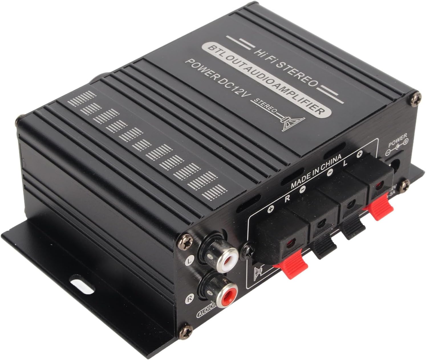 Bluetooth 5.0 Power Amplifier 20W+20W Karaoke, Supports 4-16Ω Speakers For Home Theater And Car Radio Systems, 20Hz - 20KHz