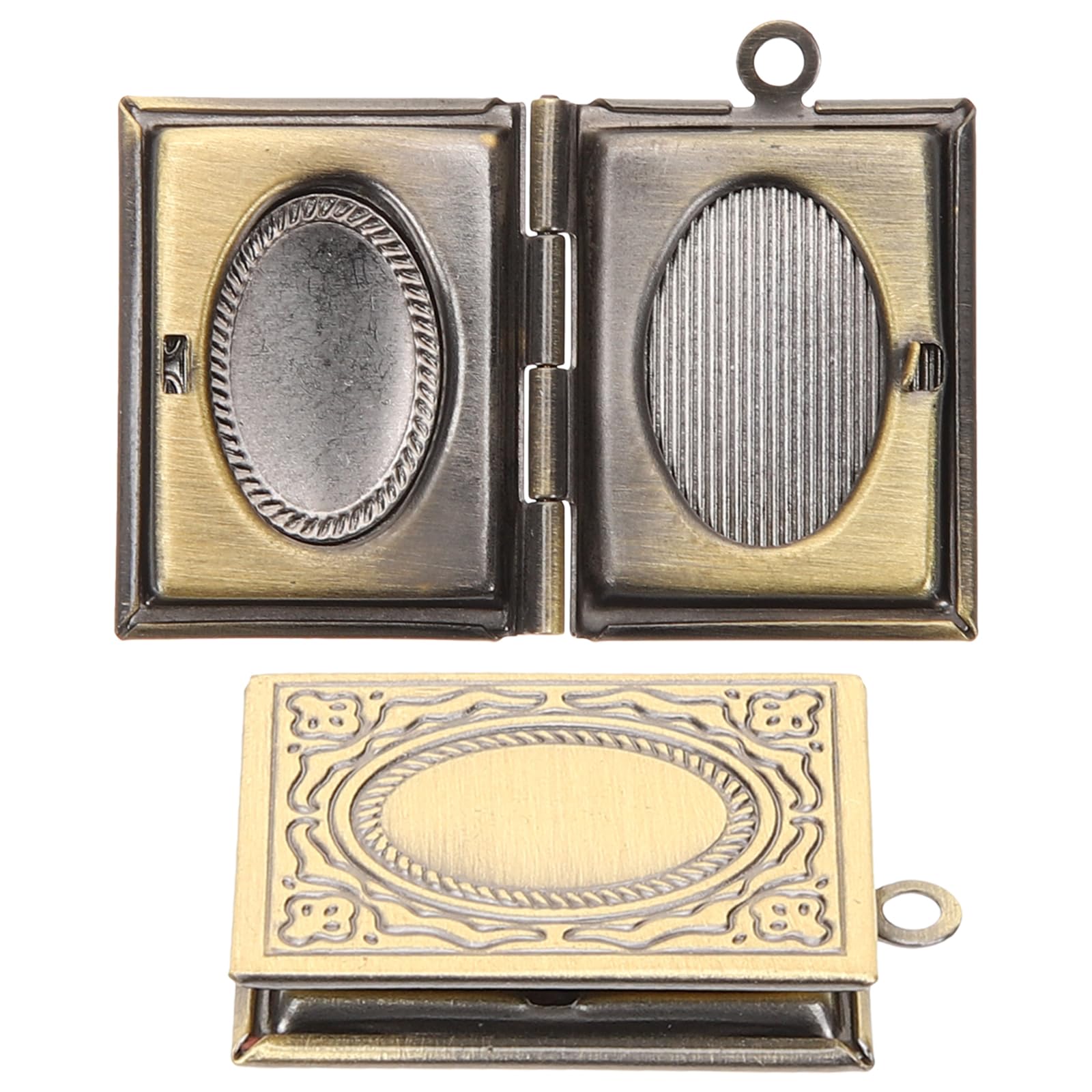 Médaillon photo pour pendentif en lot de 2 à offrir comme bijou de Pâques
