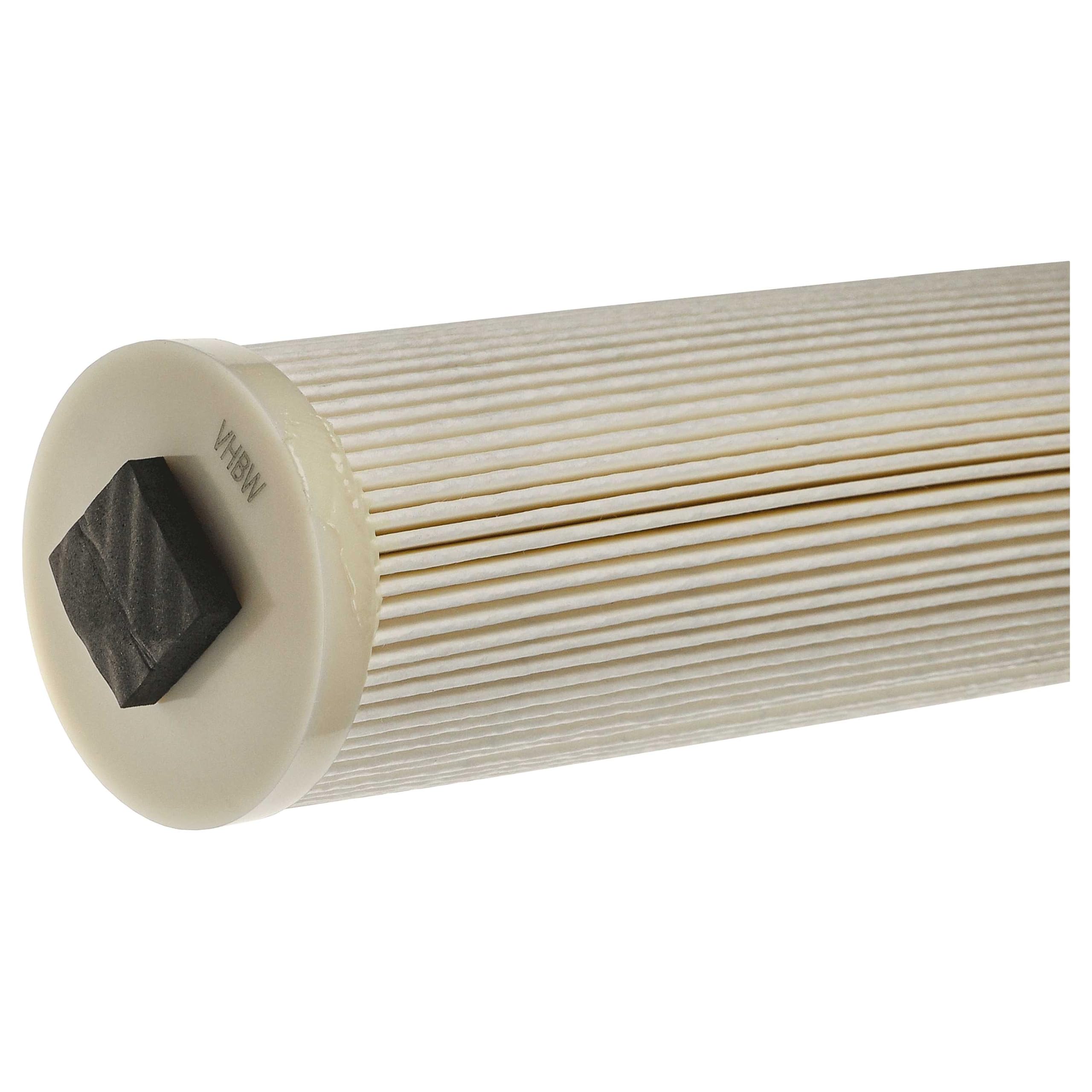 vhbw 4x Filtro reemplaza Dustcontrol 42024 para aspiradora - filtro Hepa naranja blanco