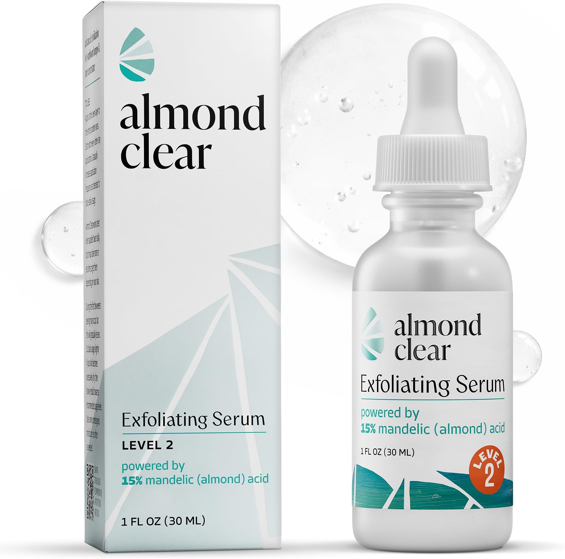 Almond Clear Body Clearing Serum, Level 2 - Advanced Formula for Severe Body Spots, Folliculitis - 30 ml