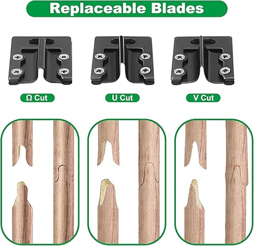 Miniatura 3 de Kit de herramientas de injerto profesional, portátil, para el hogar y el jardín, ramas y árboles frutales, herramienta de injerto de jardín