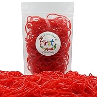 Vista 2 de FirstChoiceCandy - Dulces de regaliz Juicy Licorice Laces (1.5 libras (paquete de 1), fresa roja)