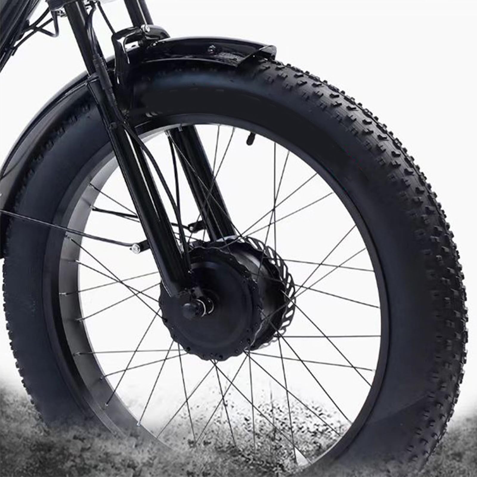 Tricycle électrique Pour Adultes - Charge 200 Kg, Vélo Cargo électrique à Pneus Larges De 20'' , Batterie Amovible 48 V/12 Ah - Autonomie 35 Km, Pour Les Trajets Domicile-Travail Et Les Voyages
