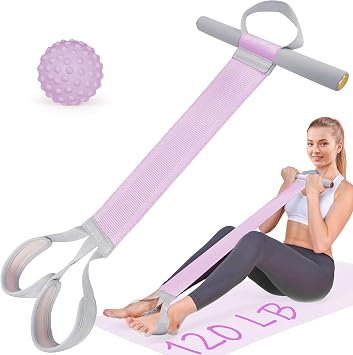 Resistance Bands with Handles, 120lb Elastic Exercise Band