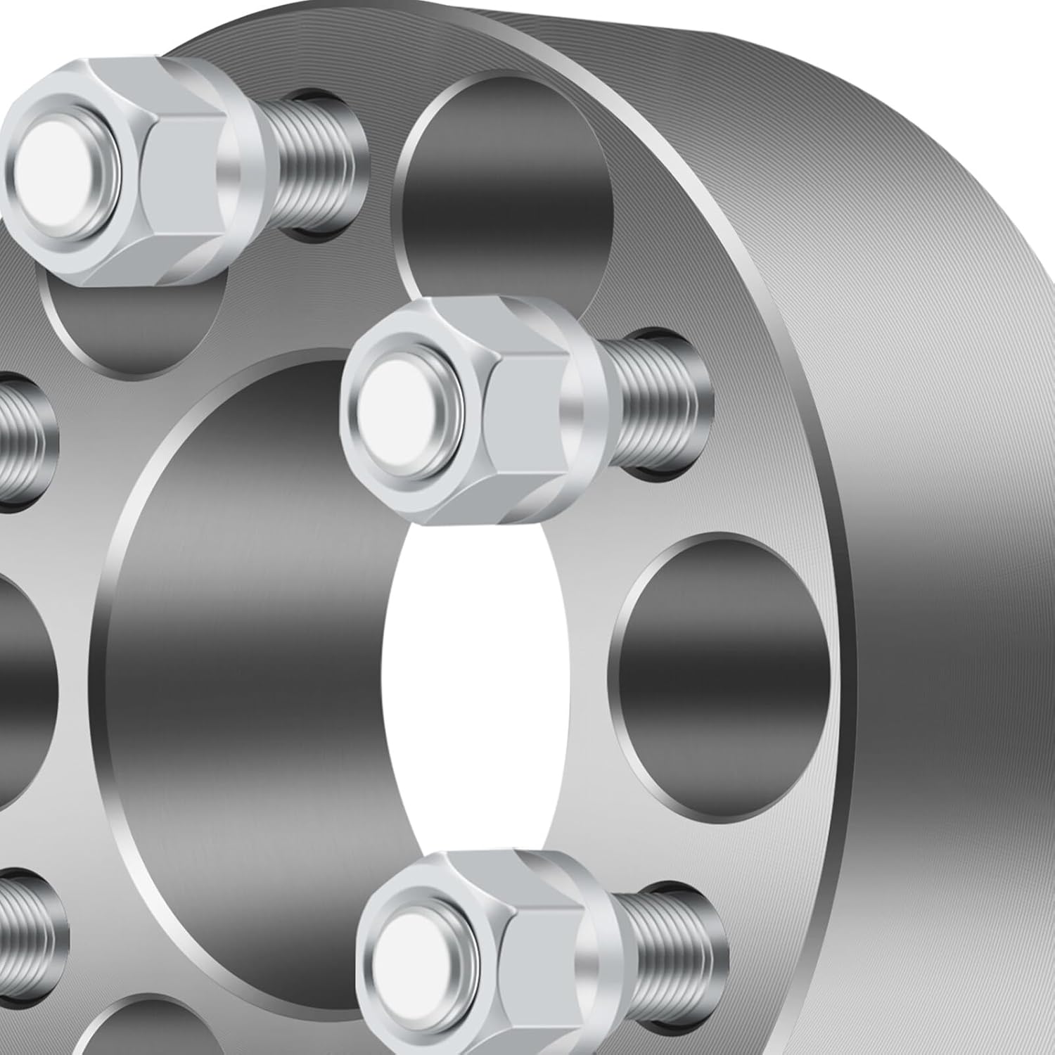 ECCPP 4PCS 2" inch 6 Lug Wheel Spacers Kits 6x4.5 to 6x4.5 6x114.3mm Wheel Spacers Fits 1991-2004 for Dodge Dakota |1998-2006 for Dodge Durango