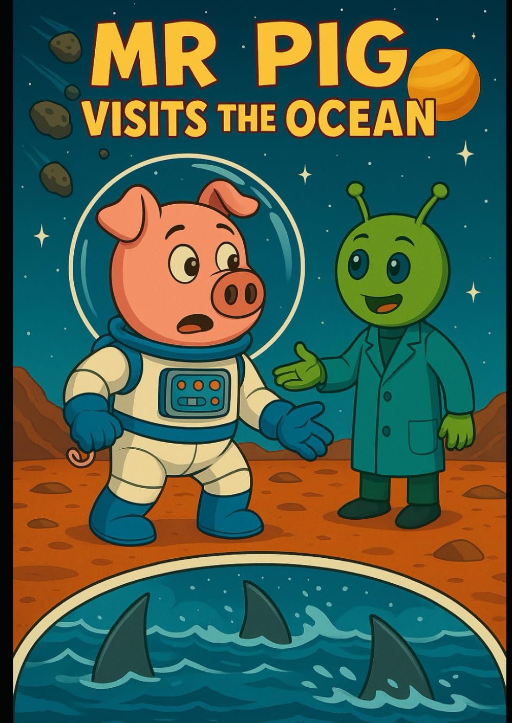 Mr Pig Visits The Ocean (Mr Pig's Amazing Adventures)