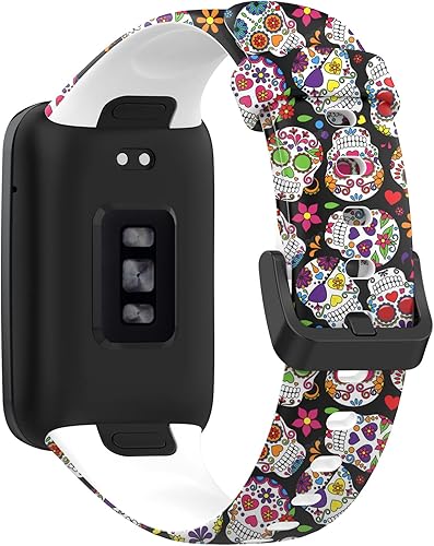 Miniatura 9 de FitTurn Paquete de 6 correas deportivas compatibles con Xiaomi Mi Band 7 Pro, correa de silicona suave impermeable para reloj Mi Band 7 Pro Watch,