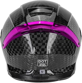 Kaese DOT Certified Carbon Fiber Full Face Motorcycle Helmets