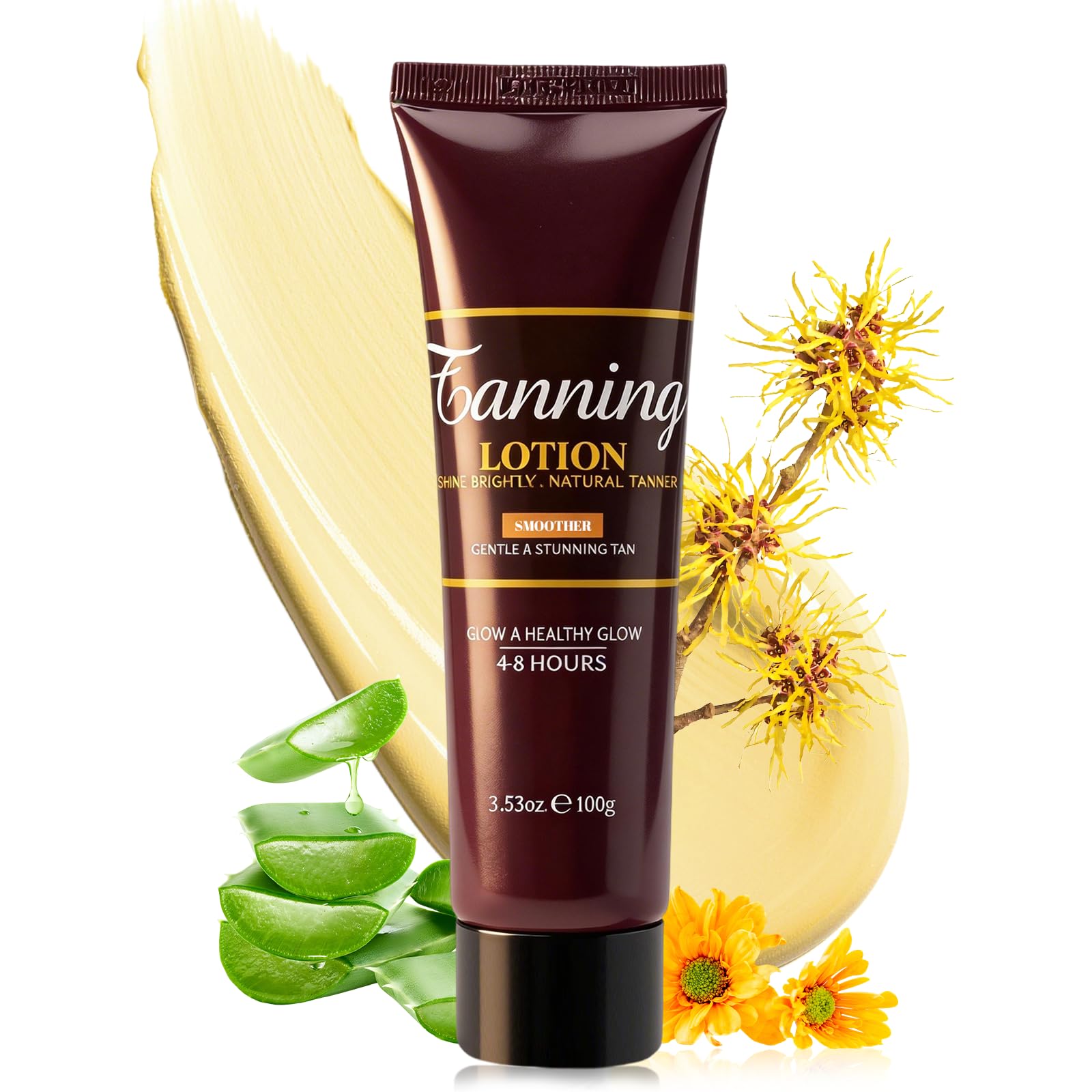 100g Bräunungsbeschleuniger Creme,Solarium Cream,Bräunungscreme Für Solarium und Outdoor Tanning,Gleichmäßige und langanhaltende Bräune,Einfache Anwendung,Ideal für alle Hauttypen