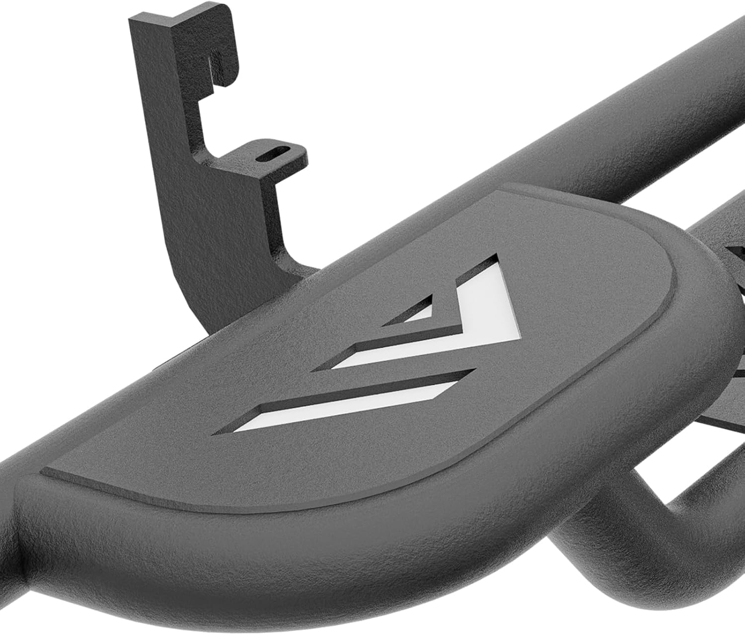 Three Raised Steps Running Boards Side Steps Compatible for 2015-2025 Chevy Colorado & GMC Canyon Crew Cab (4 Full Size Doors), Two Stairs Design Bolt-on Side Rails Step Nerf Bar