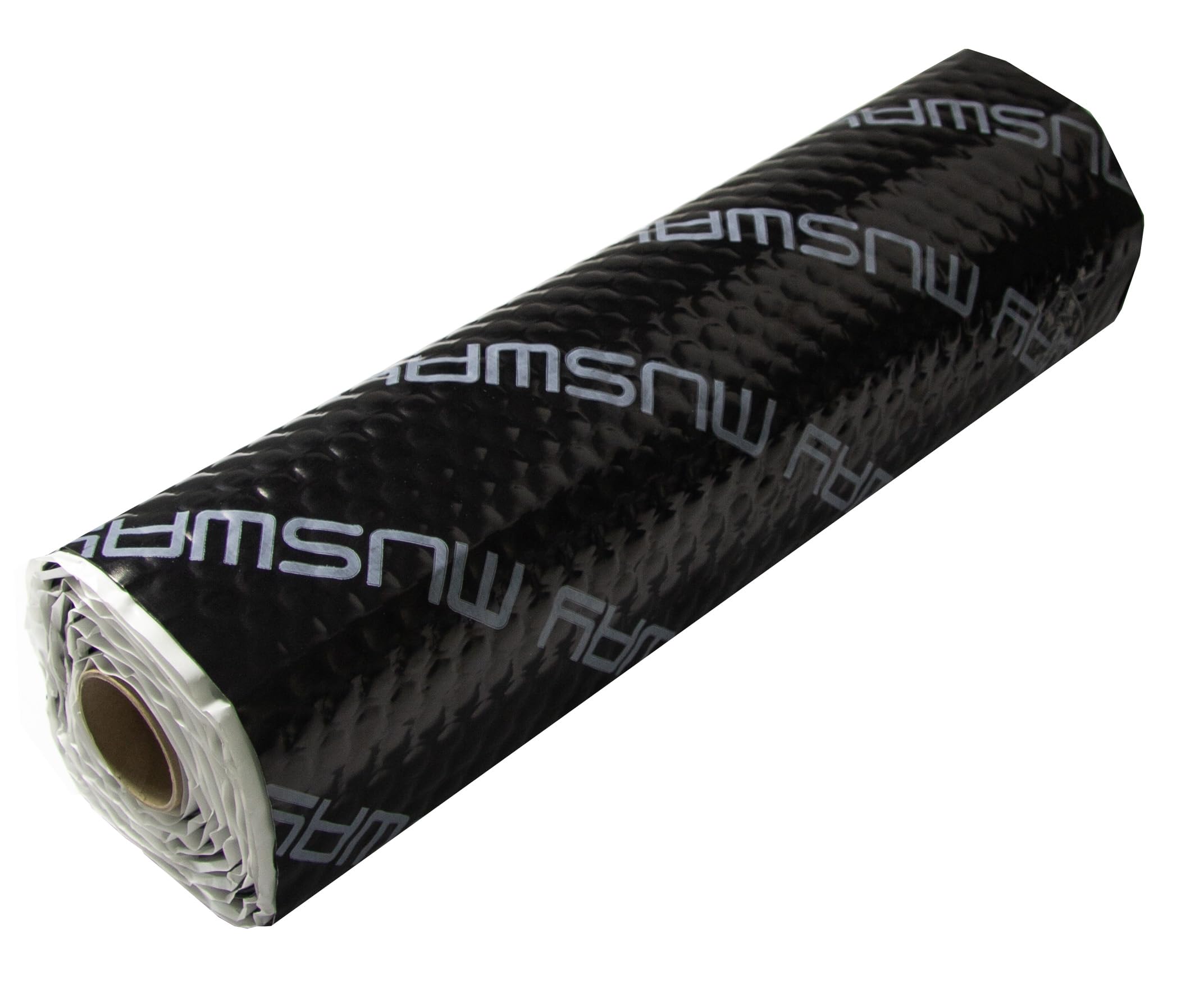 MUSWAY MW-AB2.5 - AluButyl Dämm-Material, selbstklebend 2,5mm Stärke | Rolle mit 500mm x 2960mm (1,48 qm)