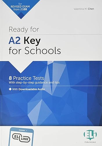 A2 key for schools practice tests. Preparazione all'esame Cambridge English Qualifications: A2 key for schools. Per le Scuole superiori. Con File ... Key for Schools Practice T (Certificazioni)